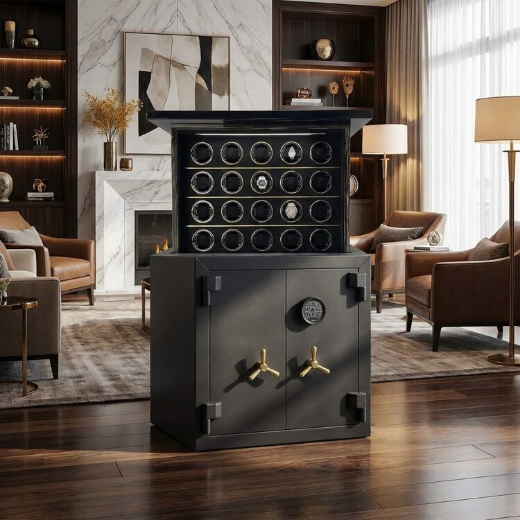 Chronoguard Switzerland  Imperium Uhrenbeweger Safe für 20 Uhren