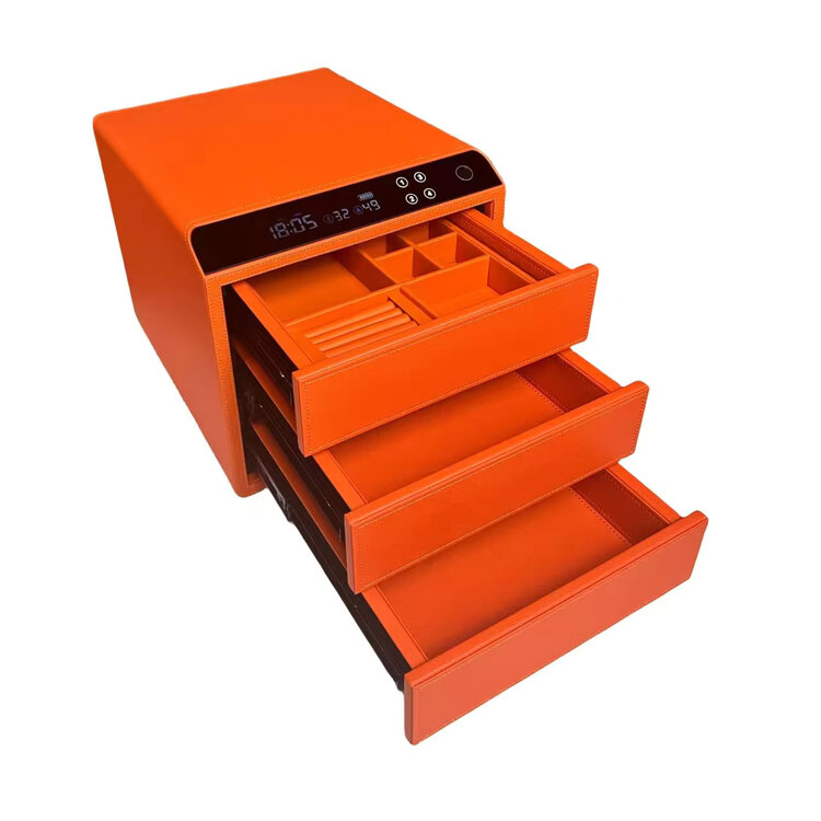 Chronoguard Switzerland Schubladensafe 3 mit Fingerprint Hermes