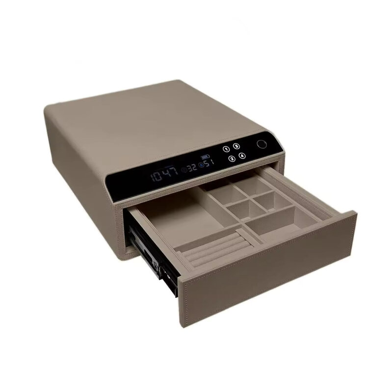 Chronoguard Switzerland Schubladensafe 1  mit Fingerprint Grau