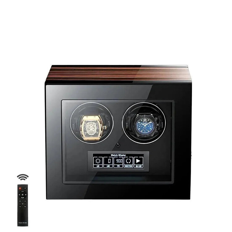 Chronoguard Uhrenbeweger Premium Automatik 2 Uhrenbeweger mit Touchscreen