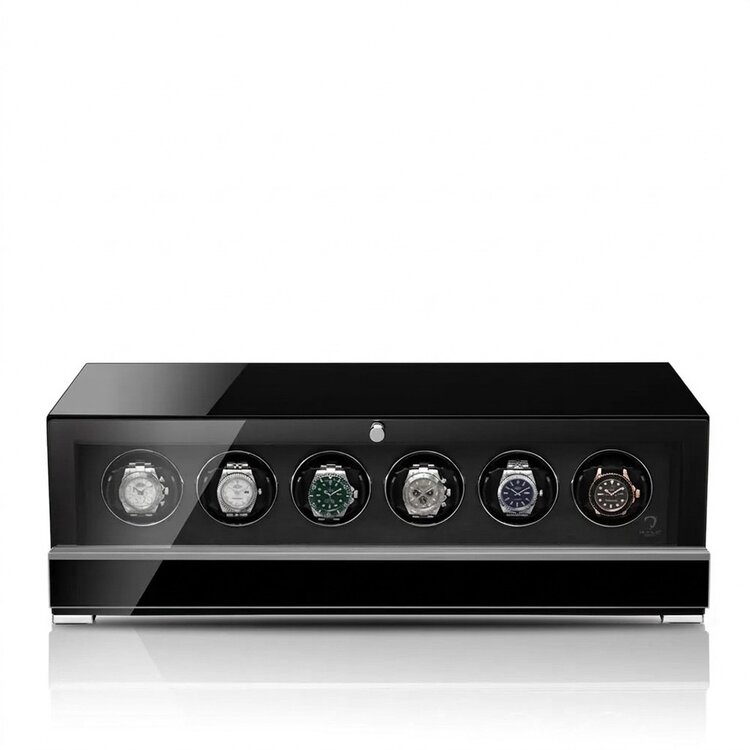 Modalo Uhrenbeweger CLASICO PREMIUM Uhrenbeweger 6 Uhren schwarz