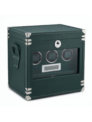 Chronoguard Uhrenbeweger Mississippi — Uhrenbeweger 3 Uhren | Fingerprint | Touchscreen | Racing Green