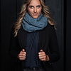 Col Sjaal Denali - Jeans blauw