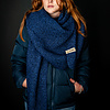 Omslagdoek Alaska - Donkerblauw