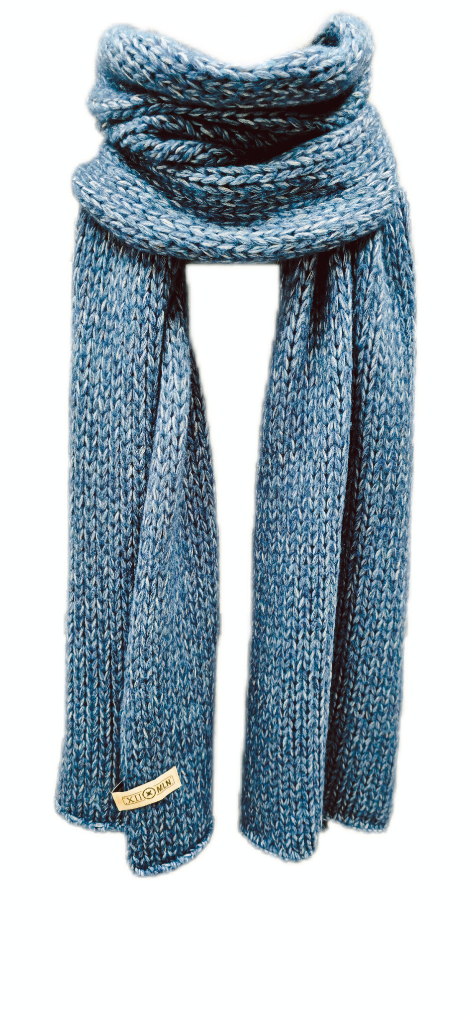 Sjaal Antarctica - Jeans blauw