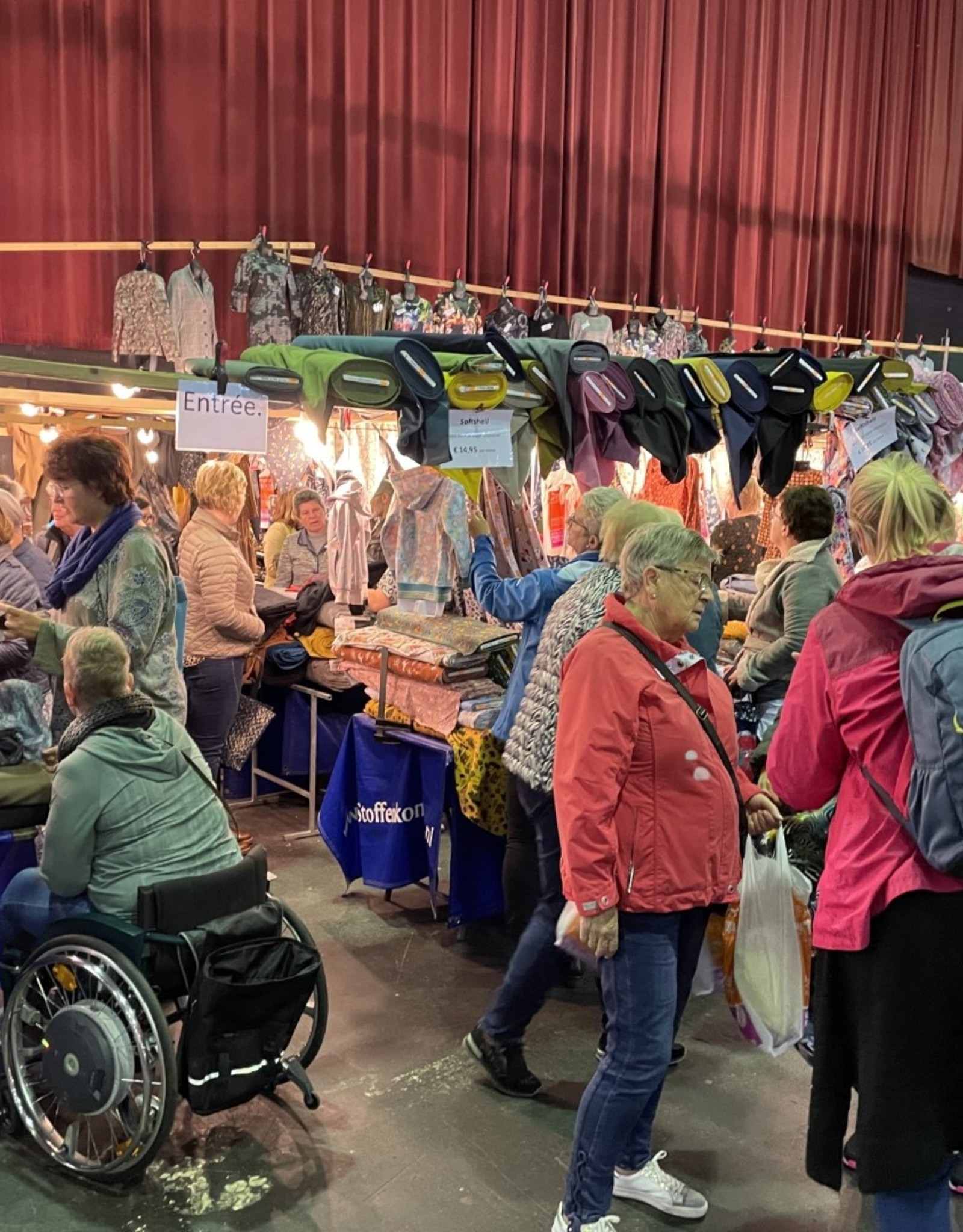 Stoffen Spektakel IJsselhallen Zwolle (NL) StoffenSpektakel.nl