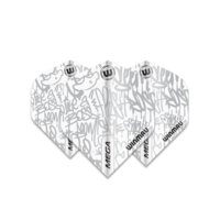 Winmau Mega Standard Graphic White