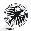 Bull's Germany Bull's B-Star Eagle White Darts Flights