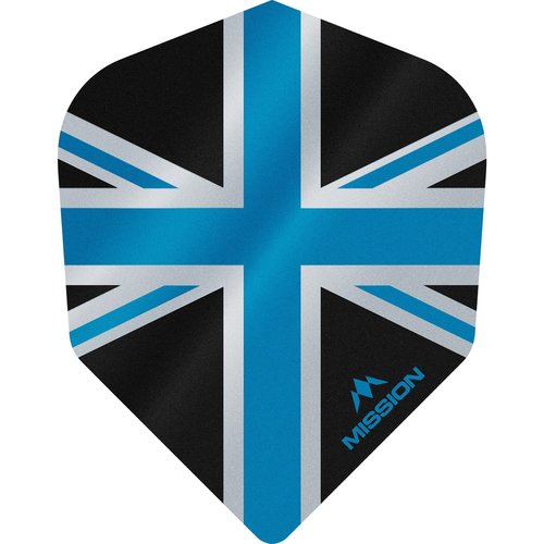 Mission Mission Alliance 100 Black & Blue NO6 Darts Flights