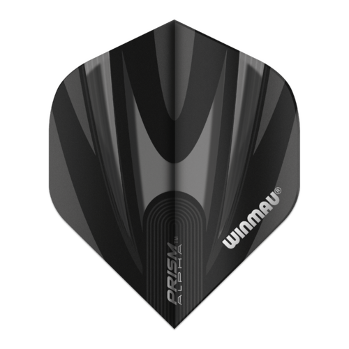 Winmau Winmau Prism Alpha Black & Grey Darts Flights