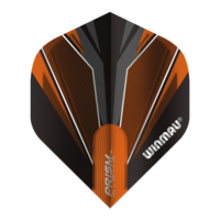 Winmau Prism Alpha Black & Orange