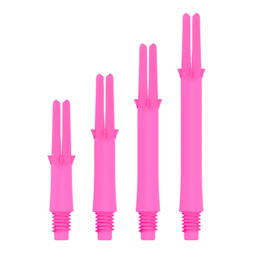 L-Style L-Style L-Shaft Locked Straight Shocking Pink Dart Shafts