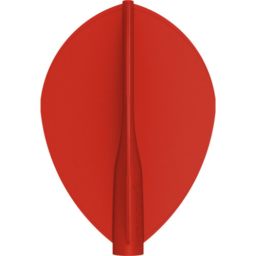 8 Flight 8 Flight Red Teardrop Darts Flights