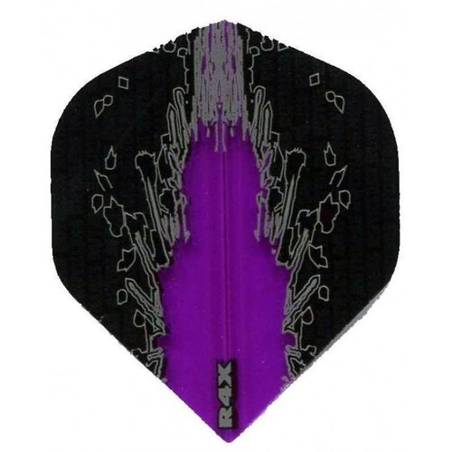 Ruthless Ruthless R4X High Impact Black Purple Darts Flights