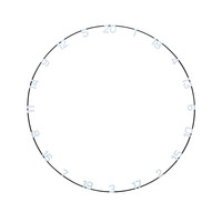 Unicorn Eclipse Ultra-Visible Number Ring