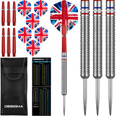 Patriot X Great Britain 90% Steel Tip Darts