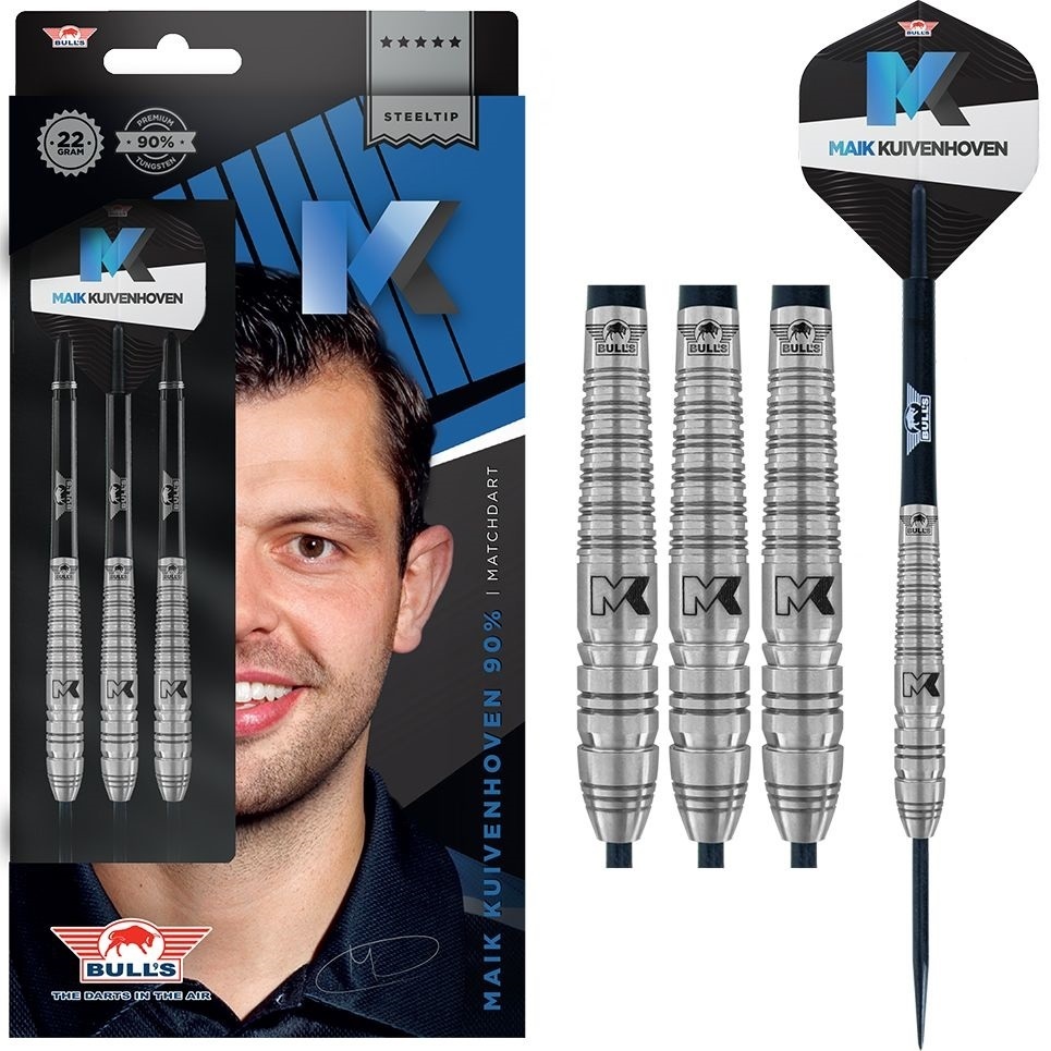 Bull's Maik Kuivenhoven 90 Steel Tip Darts