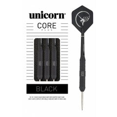 Unicorn Core Plus Black Brass Steel Tip Darts