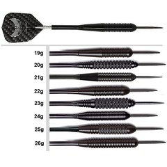 Harrows Black Arrow Steel Tip Darts