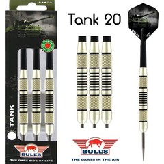 Bull's Tank Nickel Silver 20g Steel Tip Darts
