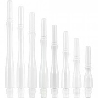 Cosmo Darts Fit Shaft Gear Hybrid - Clear White - Spinning