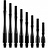 Cosmo Darts Fit Shaft Gear Hybrid - Dark Black - Locked Dart Shafts