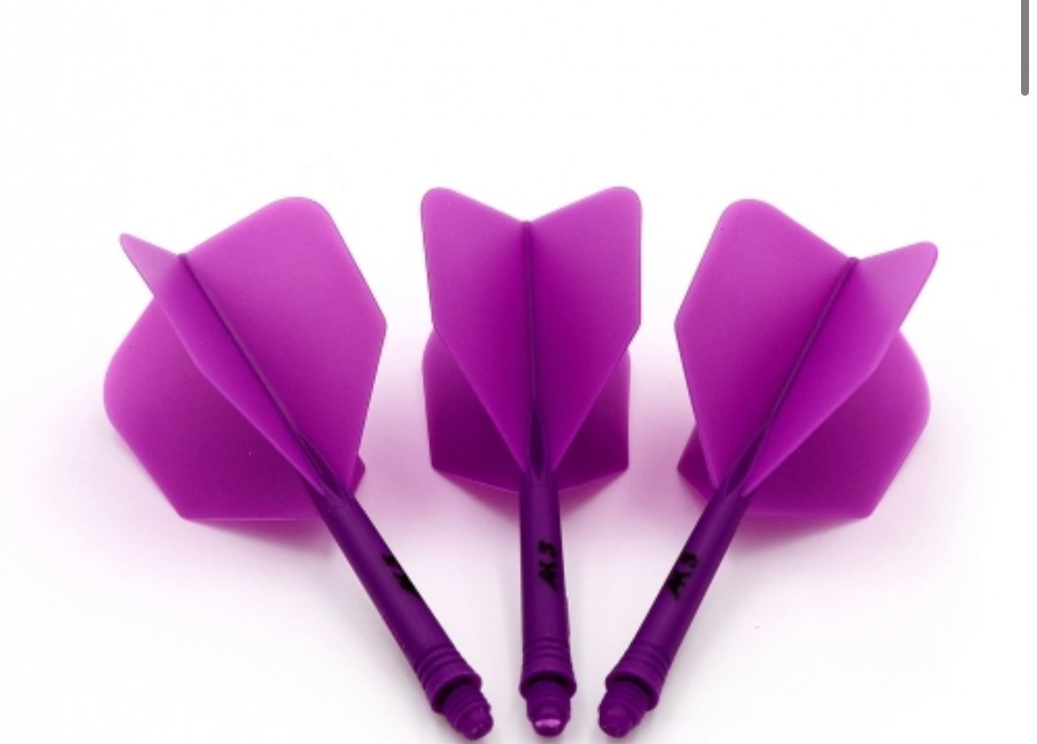 Cuesoul Tero System AK5 Rost Big Wing Purple Darts Flights