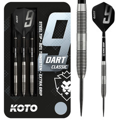 KOTO 9-Dart Classic 90% Steel Tip Darts