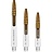 Mission Sabre Clear Base Gold Dart Shafts