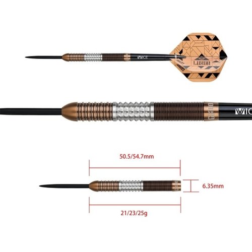 ONE80 ONE80 Luxor Alpha 90% Steel Tip Darts