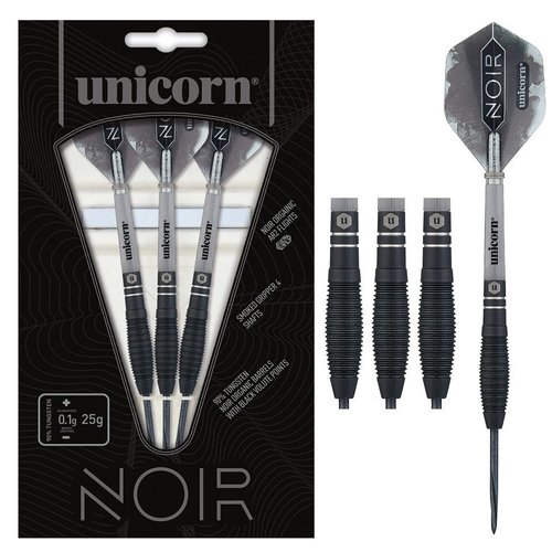 Unicorn Unicorn Noir Shape 1 90% Steel Tip Darts