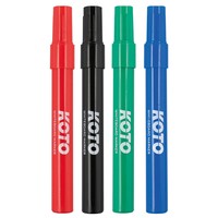 KOTO Whiteboard Marker Colours 4pcs