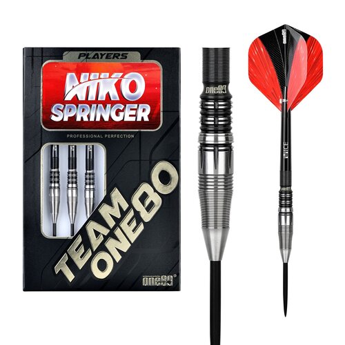 ONE80 ONE80 Niko Springer Signature 90% Steel Tip Darts