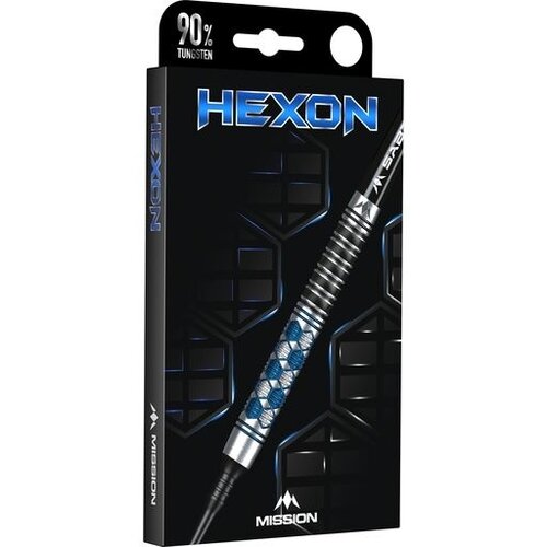 Mission Mission Hexon Blue 90% Soft Tip Darts