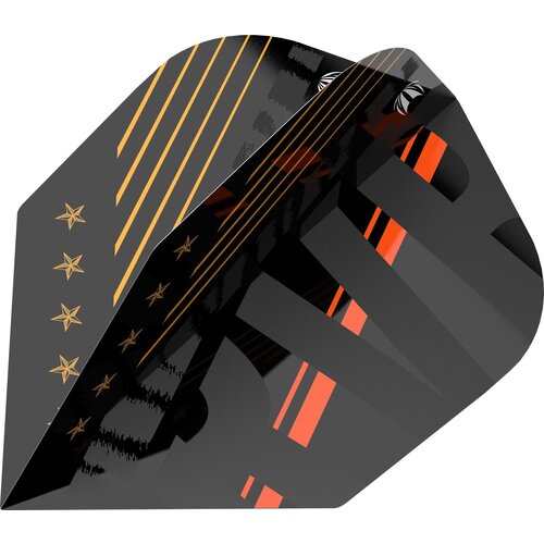 Target Target Raymond van Barneveld Black NO6 Dart Flights