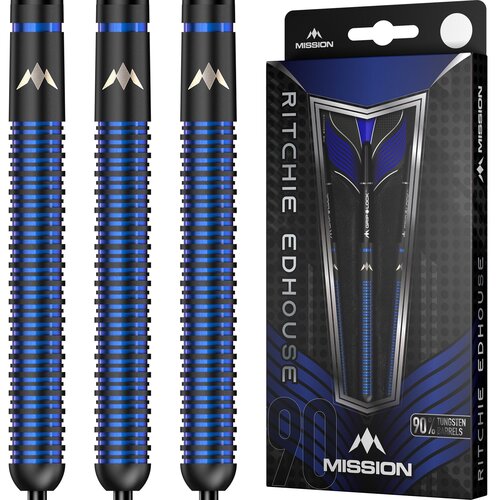 Mission Mission Ritchie Edhouse Black Titanium 90% Steel Tip Darts