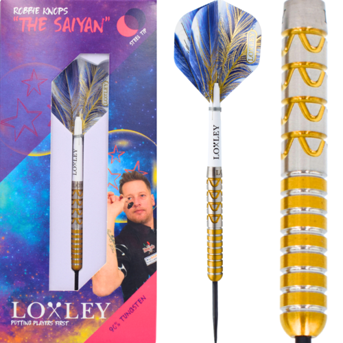 Loxley Loxley Robbie Knops The Saiyan 90% Steel Tip Darts