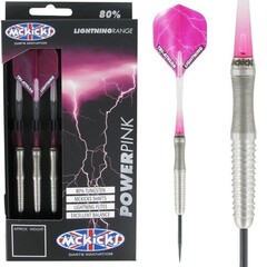 McKicks Power Pink 80% Steel Tip Darts