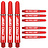 Target Pro Grip 3 Set Red Dart Shafts