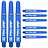 Target Pro Grip 3 Set Spin Blue Dart Shafts