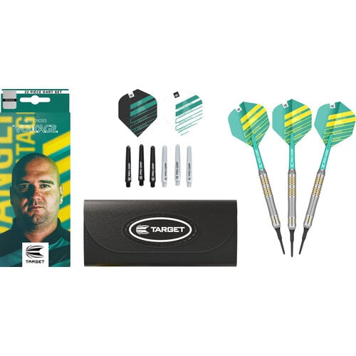 Target Target Rob Cross Brass Set 22 Pieces Soft Tip Darts