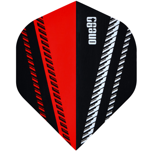 ONE80 ONE80 V-Flow Red Dart Flights