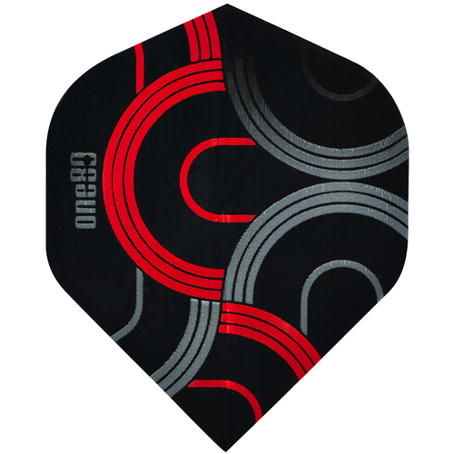 ONE80 ONE80 Circult Red Dart Flights