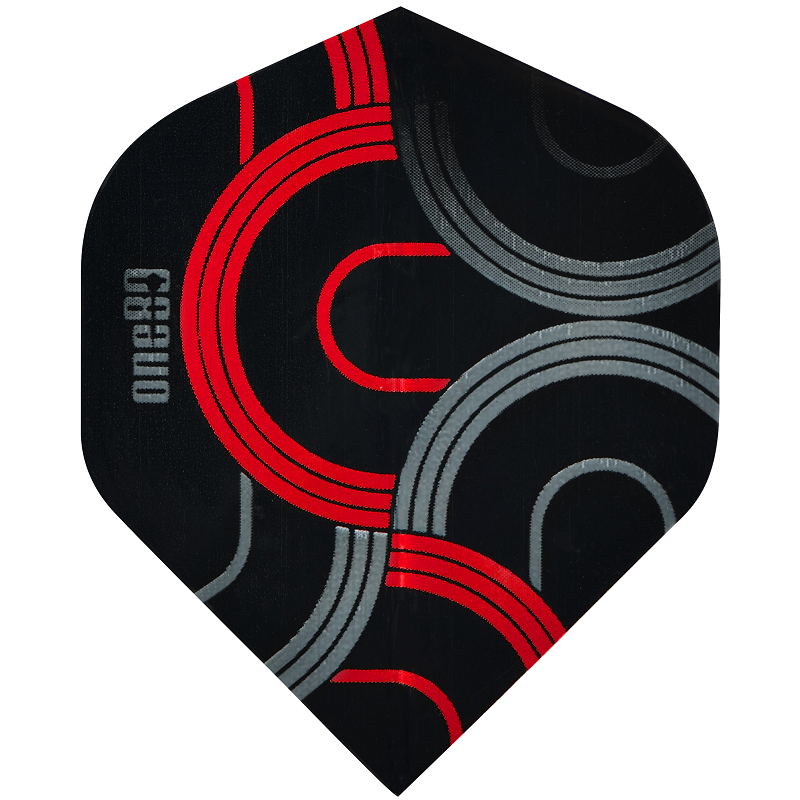 ONE80 Circult Red Dart Flights