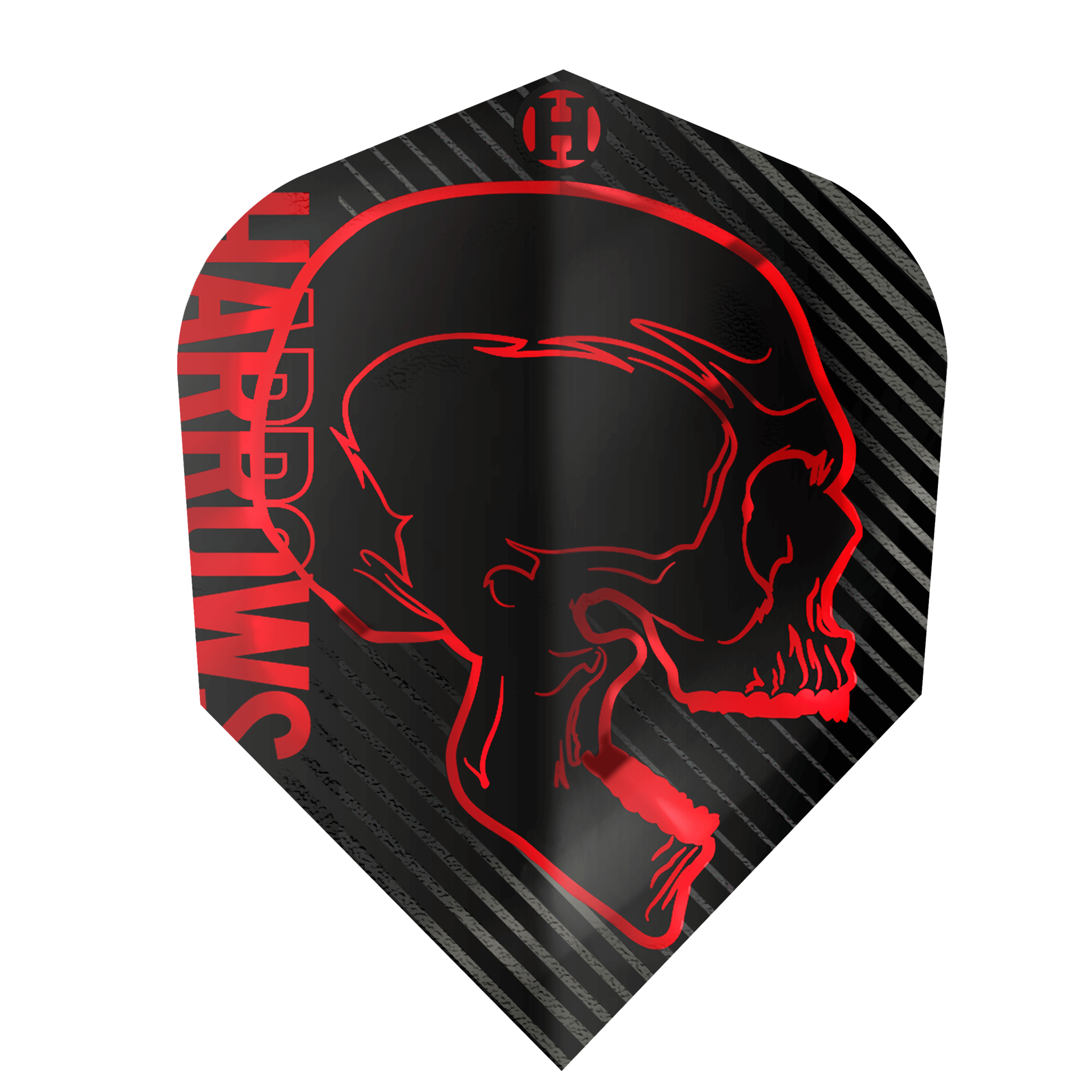 Harrows Rage Red NO6 Dart Flights