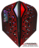 Harrows Silika X Colour Shift Red NO6 Tough Crystalline Coated Dart Flights