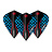 Winmau Prism Zeta Kite Black/Blue Dart Flights