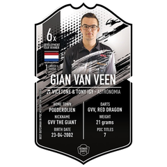 Ultimate Darts Card Gian van Veen
