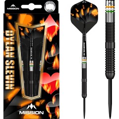 Mission Dylan Slevin 90% Steel Tip Darts