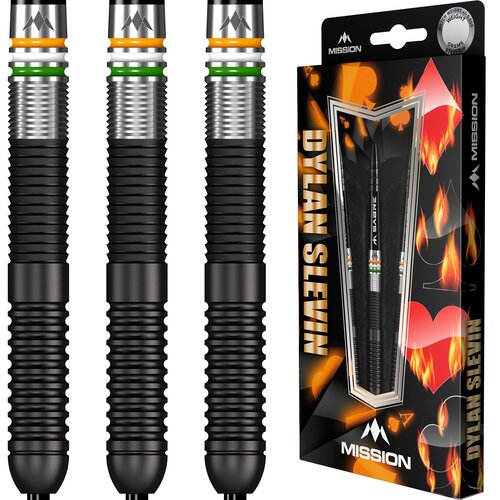 Mission Mission Dylan Slevin 90% Steel Tip Darts